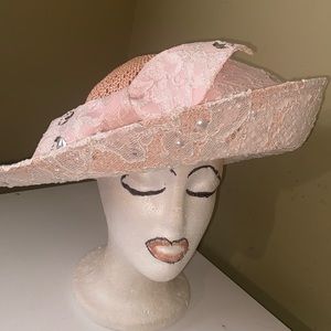 NWOT MR. John NY/Paris Natural Straw Church Dress Hat